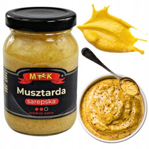 Przejdź do produktu Mk Musztarda Sarepska Klasyczny Wyrazisty Smak Tradycji W Kuchni 190g