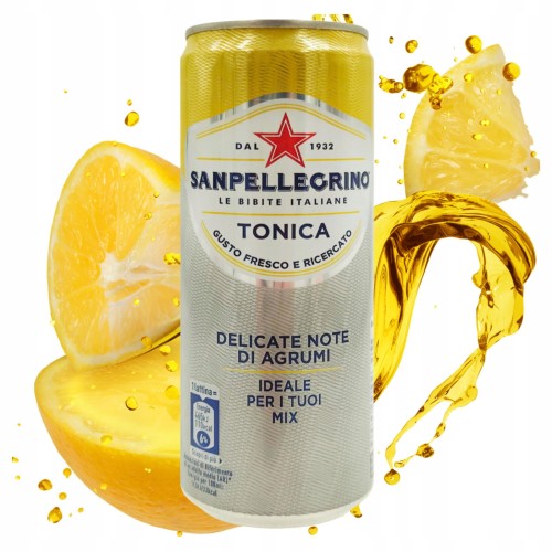 Przejdź do produktu SAN PELLEGRINO TONICA 330ML NAPÓJ GAZOWANY BEZ SZTUCZNYCH KONSERWANTÓW