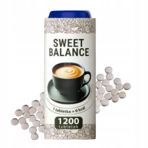 Przejdź do produktu Słodzik w Tabletkach Sweetie Gold 0,07 kg 1200 Tabletek Zastępuje 5kg Cukru