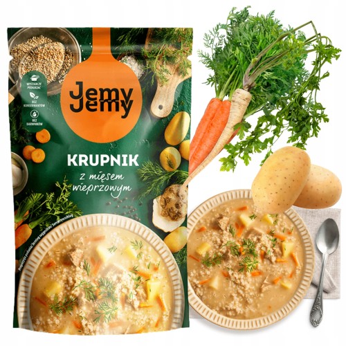 Przejdź do produktu ZUPA JEMY JEMY KRUPNIK450G