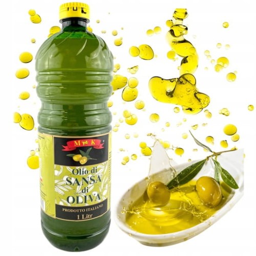 Przejdź do produktu Mk Oliwa Sansa ( z wytłoczyn z Oliwek ) Wyraźny Smak Niezbędna w Kuchni 1 L