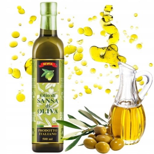 Przejdź do produktu MK Oliwa Di Olio Sansa Uniwersalna Oliwa Z Oliwek Do Kuchni Codziennej 0,5l