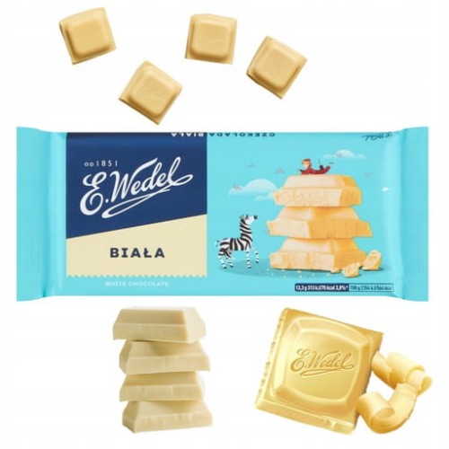 Przejdź do produktu WEDEL CZEKOLADA BIAŁA 80G