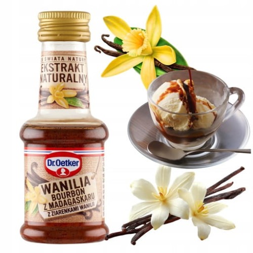 Przejdź do produktu Dr Oetker Naturalny Ekstrakt Wanilia Bourbon z Madagaskaru Do Ciast 30 ml