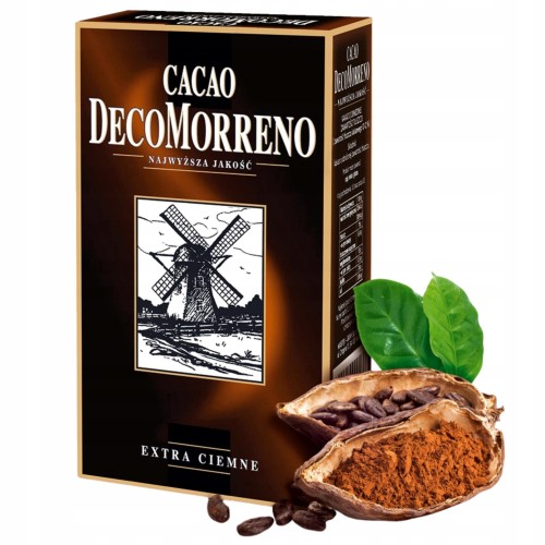 Przejdź do produktu Kakao Deco Morreno 150g Rozpuszczalne Naturalne decomorreno Extra Ciemne