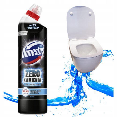 Przejdź do produktu CHEMIA ŻEL DOMESTOS WC 750ML Z/KAM.BLUE