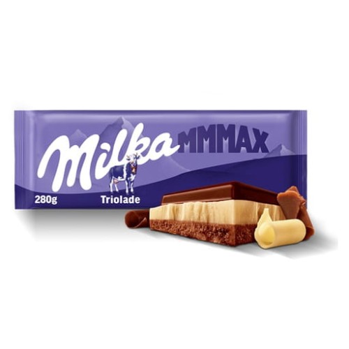 Przejdź do produktu Milka Czekolada Triolade Orginalna Potrójna Czekoladowa Przyjemność 280g