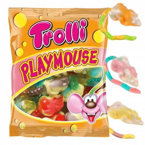 Przejdź do produktu Żelki Dla Dzieci Playmouse Owocowe Trolli Słodka Zabawa Myszki Smaczne 100g