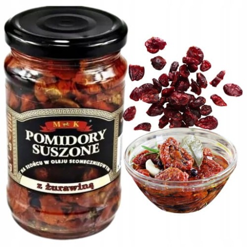 Przejdź do produktu Mk Pomidory Suszone W Oleju Z Dodatkiem Żurawiny Smak Który Pokochasz 280g